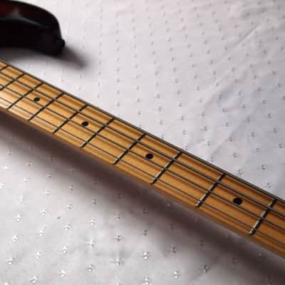 Schecter Jazz Bass TEXAS American Series 2002 Tobacco Sunburst image 8