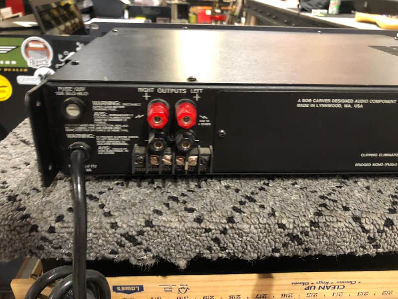 Carver PM-900 Magnetic Field Power Amplifier | Reverb