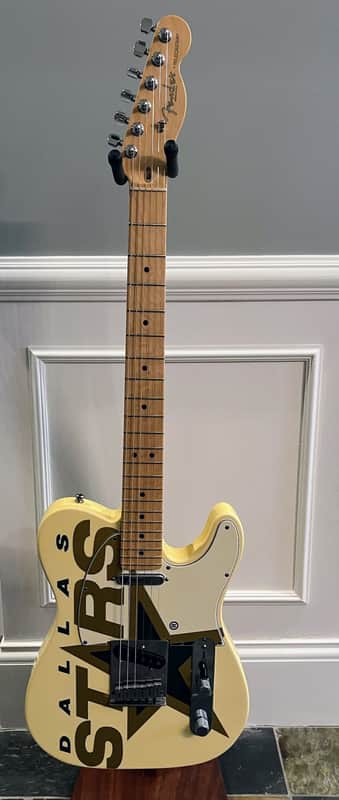 Fender American Standard NHL Telecaster (Limited Edition) 2000 - Dallas Stars Logo image 1