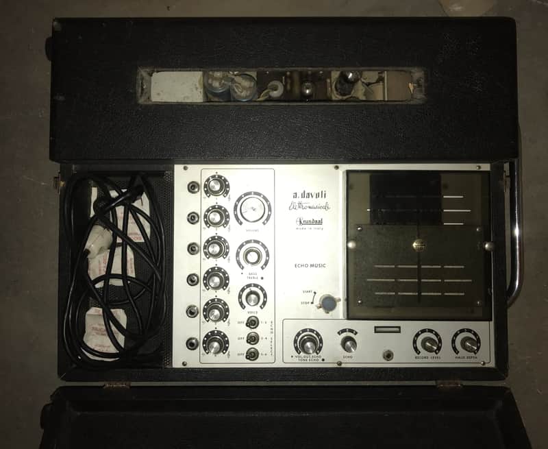 DAVOLI KRUNDALL EM-506 - TUBE PA with TAPE ECHO image 1