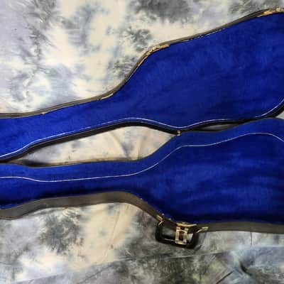 Vintage RARE 1965 Kawai made Prestige Solid Body Dual Pickup Pro Setup New Strings Original Deluxe Soft Shell Case image 16