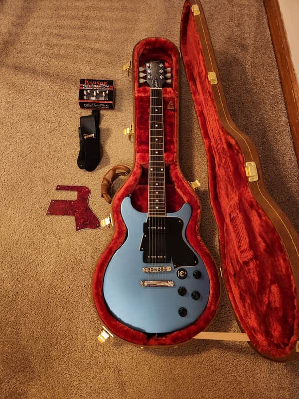 Gibson Rick Beato Signature Les Paul Special Double Cut 2022 - Present - TV Blue Mist image 1