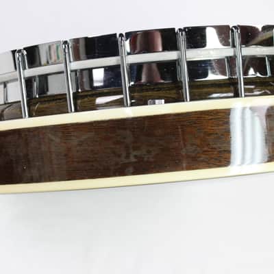 Vintage Brazos Custom Made 5-String Banjo Closed Back 24 Brackets Japan #ISI1490 image 7