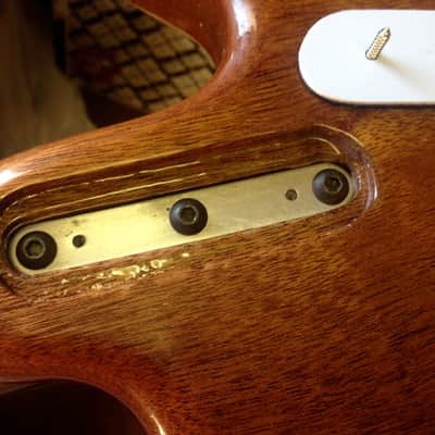 Piece Mill Carvin / Ed Roman Kramer / Metal Fork Headstock LEFTY Bass Guitar image 12