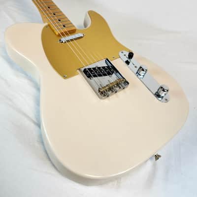 Fender JV Modified '50s Telecaster, Japan, White Blonde, SD Little '59 Mod, w/Bag, 6lbs 14.4ozs image 6