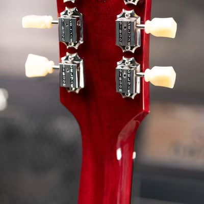 Gibson Les Paul Standard 50s Mahogany Top Electric Guitar - Vintage Cherry with Hardshell Case image 7