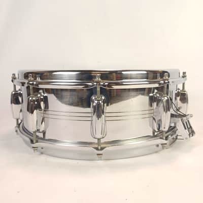 *Slingerland 5x14"10-Lug Brass Gene Krupa COB Snare Drum Vintage 60s No.132 USA* image 7