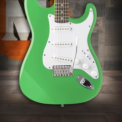 Oscar Schmidt Double Cut Electric Guitar - Surf Green image 1