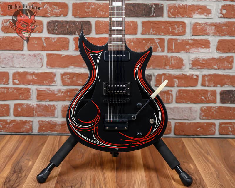 Gibson N-225 Satin Ebony with Pinstripes 2013 w/OHSC image 1
