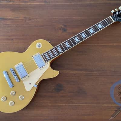 Aria Pro II, Blitz Guitar, Leopard, Les Paul, Gold Top | Reverb