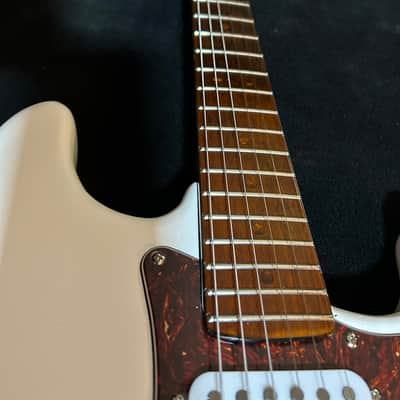 White Stratocaster With Dark Roasted Maple Neck - Seymour Duncan Pickups, Phase Reverse and Blender Mod image 11