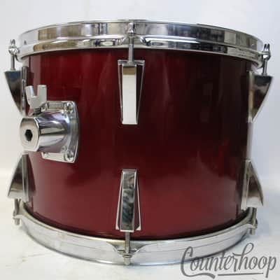 *Yamaha 13x9"5000 Series Red Garnet Stage Custom Tom Drum Vintage 80s Made Japan image 4