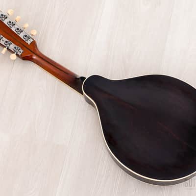 1919 Gibson Style A-2 Vintage A-Style Carved Top Mandolin Sheraton Brown w/ Faultless Case image 15
