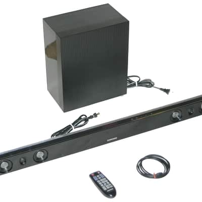 Samsung HW-D450 / ZA 2.1 Channel Soundbar Speaker & PS-WD450 Wireless Subwoofer image 1