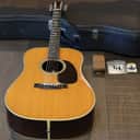 Vintage! 1963 Martin D-28 Natural Brazilian Acoustic/ Electric Dreadnaught Guitar + OHSC