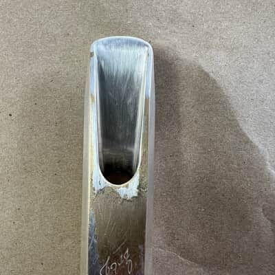 Vintage Selmer Paris Jazz E Metal Bb Tenor Sax Saxophone Mouthpiece with Original Cap & Ligature image 9