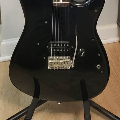1985 Fender Japan Squier ST-331 "A" SN Single Humbucker Contemporary Stratocaster  - Black