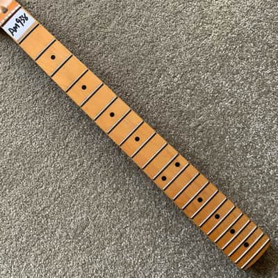 DIY Maple Wood Guitar Tele Style Neck, 22 Frets Fingerboard image 3