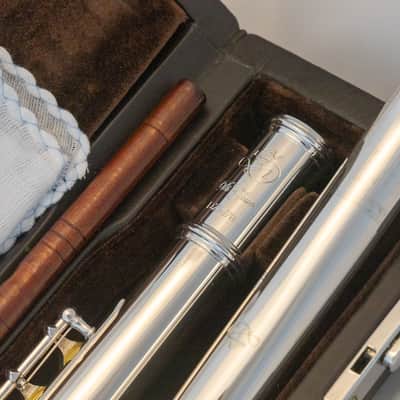 Di Zhao DZ-470 Open-hole Intermediate Flute *Split-E *Silver headjoint *Low-B *Overhauled New Pads image 3