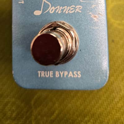 Donner Tutti Love Analog Chorus Guitar Effect Pedal True Bypass ~BLUE~ image 1