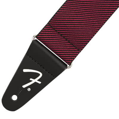 Fender 2" WeighLess Red Tweed Guitar or Bass Strap image 2