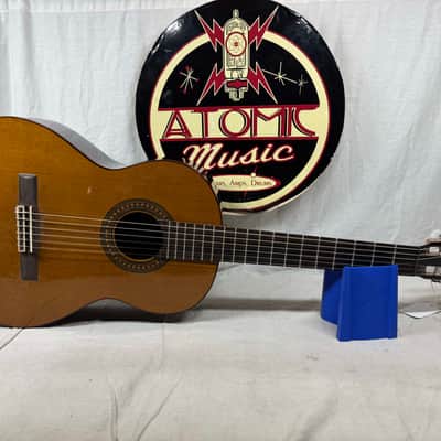 Kevin Mathers Concert Classical Acoustic Guitar - crack/hole in top - with Case 2006 image 2