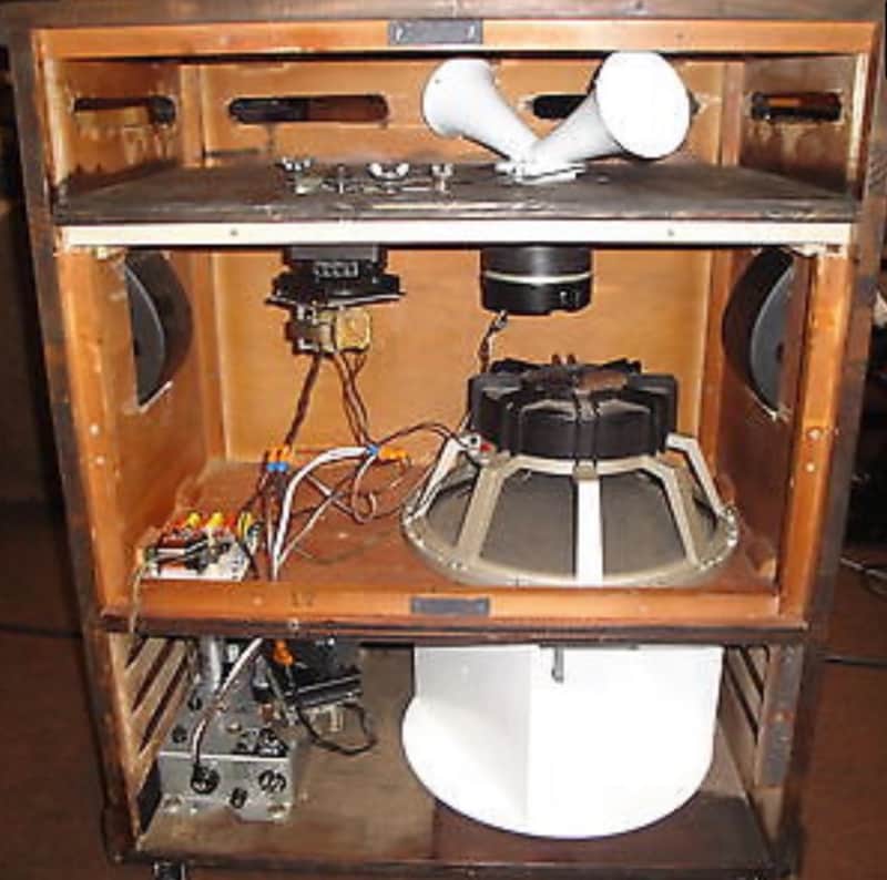 Leslie Model 147 (Conversion) Dual-Speed Rotating Speaker Cab 1970s - Natural image 1