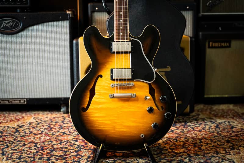 Gibson Memphis ES-335 Dot 2005 - Antique Sunburst w/ OHSC | Reverb