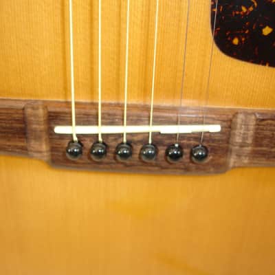 Vintage Washburn D15 Acoustic Guitar, Natural image 6