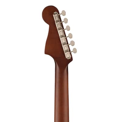 Fender Malibu Player Acoustic-Electric Guitar - Fiesta Red image 5