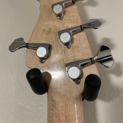 JLC Guitars Passage Bass 5- 5-String Bass " Silver Ghost" image 11