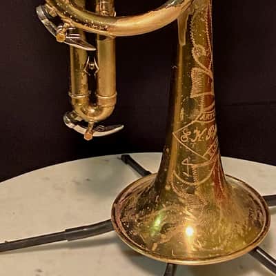 Vintage Blessing Artist Cornet w/ Original Case image 3