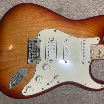 Fender American Stratocaster Sienna Sunburst Ash loaded body image 1