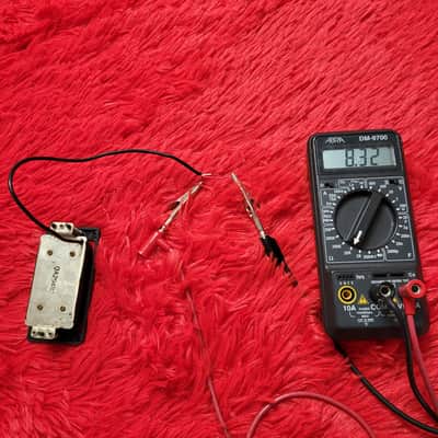 1990's Yamaha Single Humbucker - Black Bobbins - 8.32K Ohm - Alnico Magnet - Made in Japan MIJ image 9