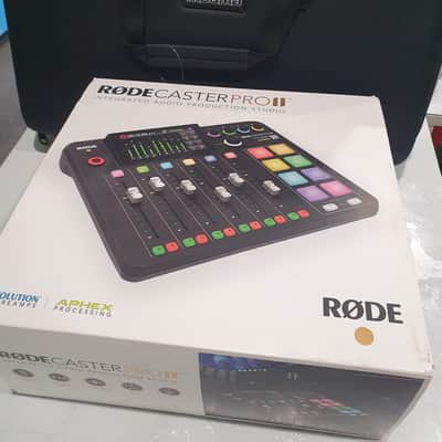 RODE RODEcaster Pro II USB Audio Interface 2022 - Present - Black image 1