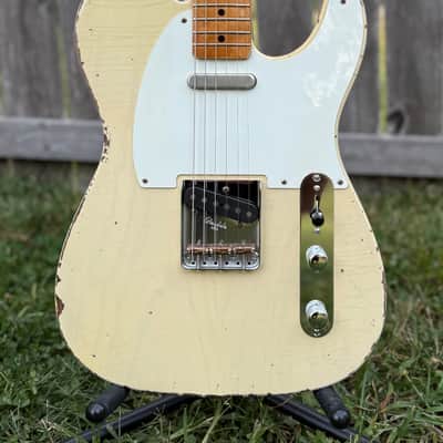 D'Light Custom Guitars Telecaster 2026 - Blonde Whiteguard image 1