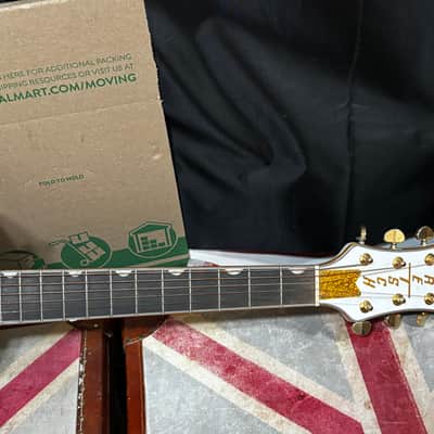 Gretsch G5021WPE Rancher Penguin Parlor Acoustic Electric Guitar Fishman White image 11