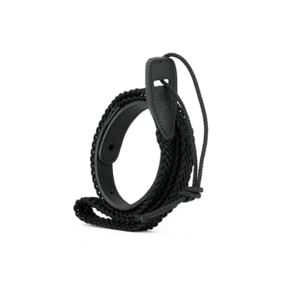 D'Addario 1" Braided Mandolin Strap - Brown/Cream image 1