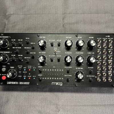 Moog Labyrinth Parallel Generative Synthesizer 2024 - Present Black with Wood Sides image 1