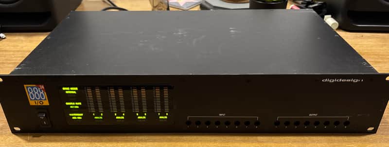 Digidesign 888 I/O Audio interface 2000s - Black image 1