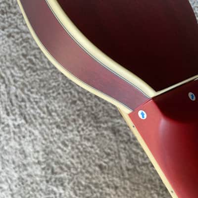 Washburn Rover RO10SK 34 Inch Travel Guitar in Red, Spruce Top, Rosewood Fingerboard image 11