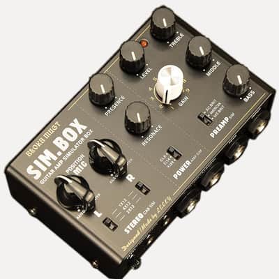 Leeky Sim box ,Preamp Simulator Pedal,Power Amp Sim Pedal,Stereo Cab Simulator,price include the import duty to US buyer image 1