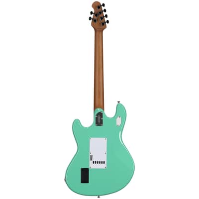 Sterling by Music Man SR50X StingRay Plus Electric Guitar, Seafoam Green, Open Box (Good) image 6