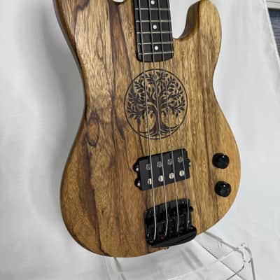 ACs Custom Guitars 4 String Bass 2025 - Natural Tung Oil image 3