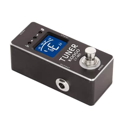 Koogo Digital Tuner LCD Screen Mini Chromatic Guitar Tuner Pedal True Bypass Compact Electric Guitar image 3