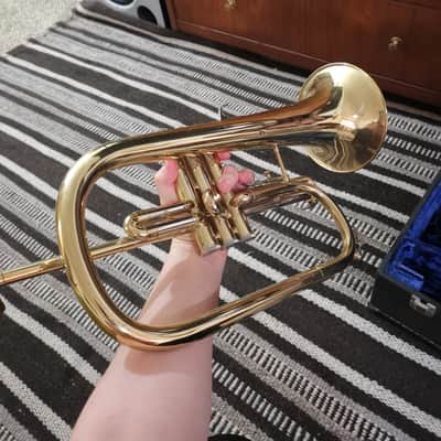 Blessing Artist Flugelhorn with Bach Mouthpiece and Dual Horn Case image 12