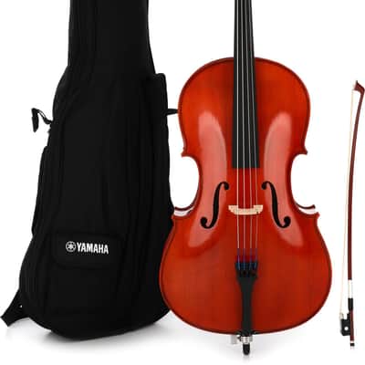 Yamaha AVC5-14S 1/4 Size Student Cello Outift image 1