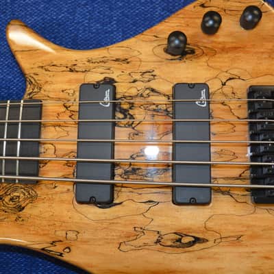 Martin Keith Elfin 5-String Bass 2011 Spalted Maple image 5
