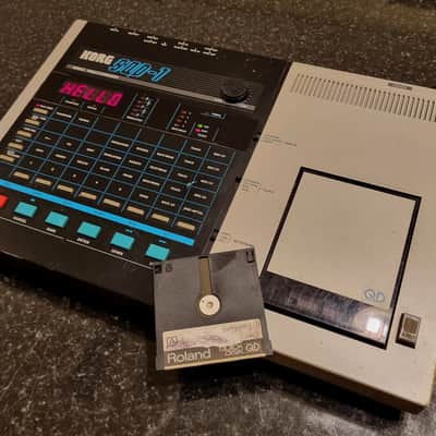 Korg SQD-1 Digital Multichannel Midi Sequencer + Roland Quick Disk image 3