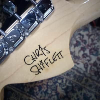 Fender Chris Shiflett Artist Series Signature Telecaster Deluxe 2013 - 2015 - Arctic White image 11